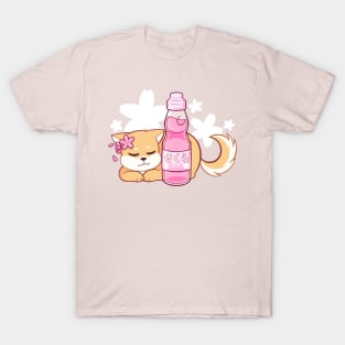 Sakura Ramune Shiba T-Shirt